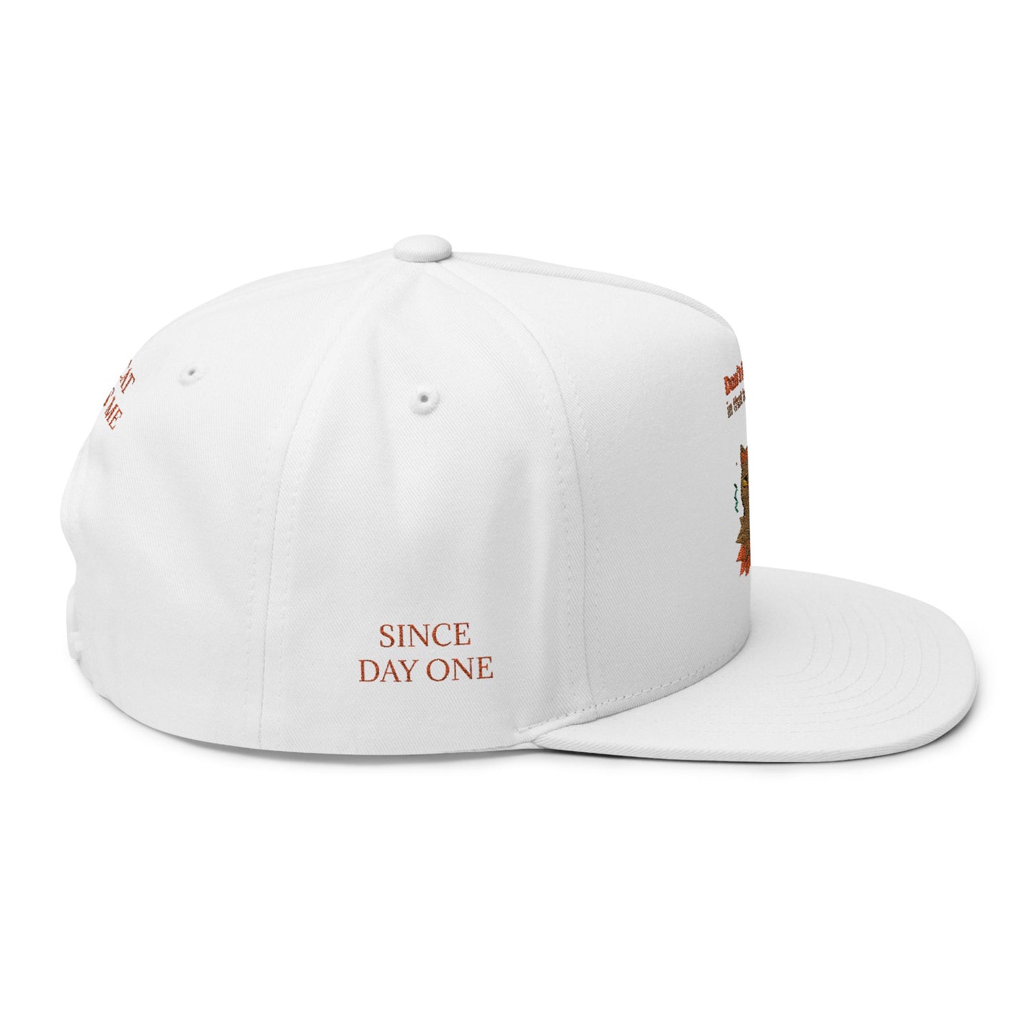 Embroidered Flat Cap Cat Behavior Collection - Don't Look At Me In That Tone Of Voice